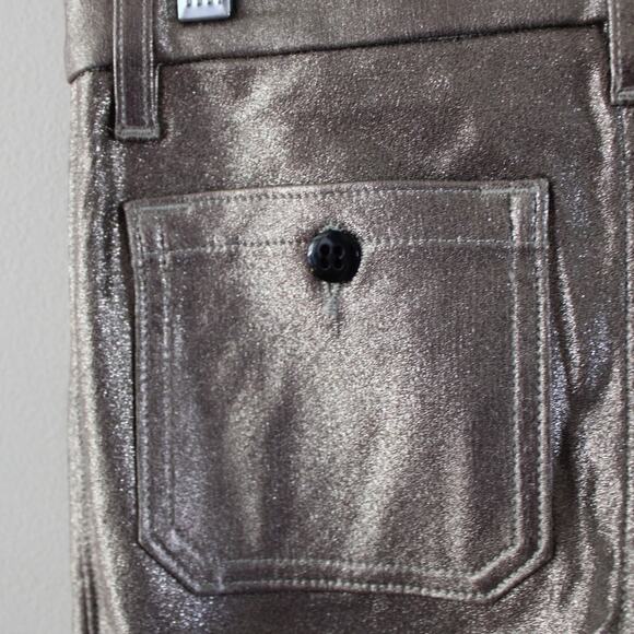 NWT Seafarer For Bonpoint Girl Sparkling Gold 'Lord Jim' Style Pants Straight 12 - Picture 5 of 10